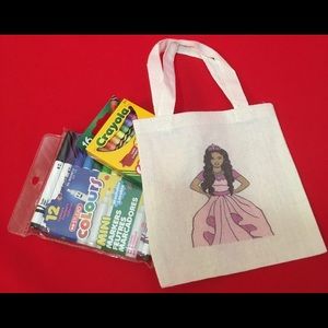 Small Travel Tote Melanin Princess